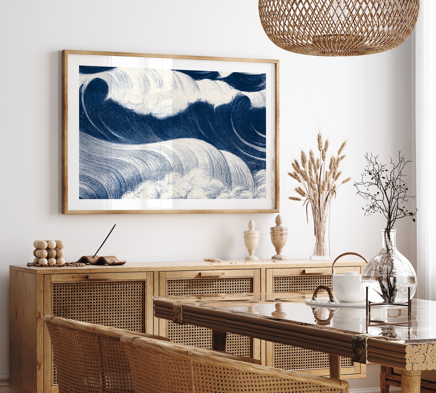 "The Wave" poster – C. R. W. Nevinson – Japansk konst