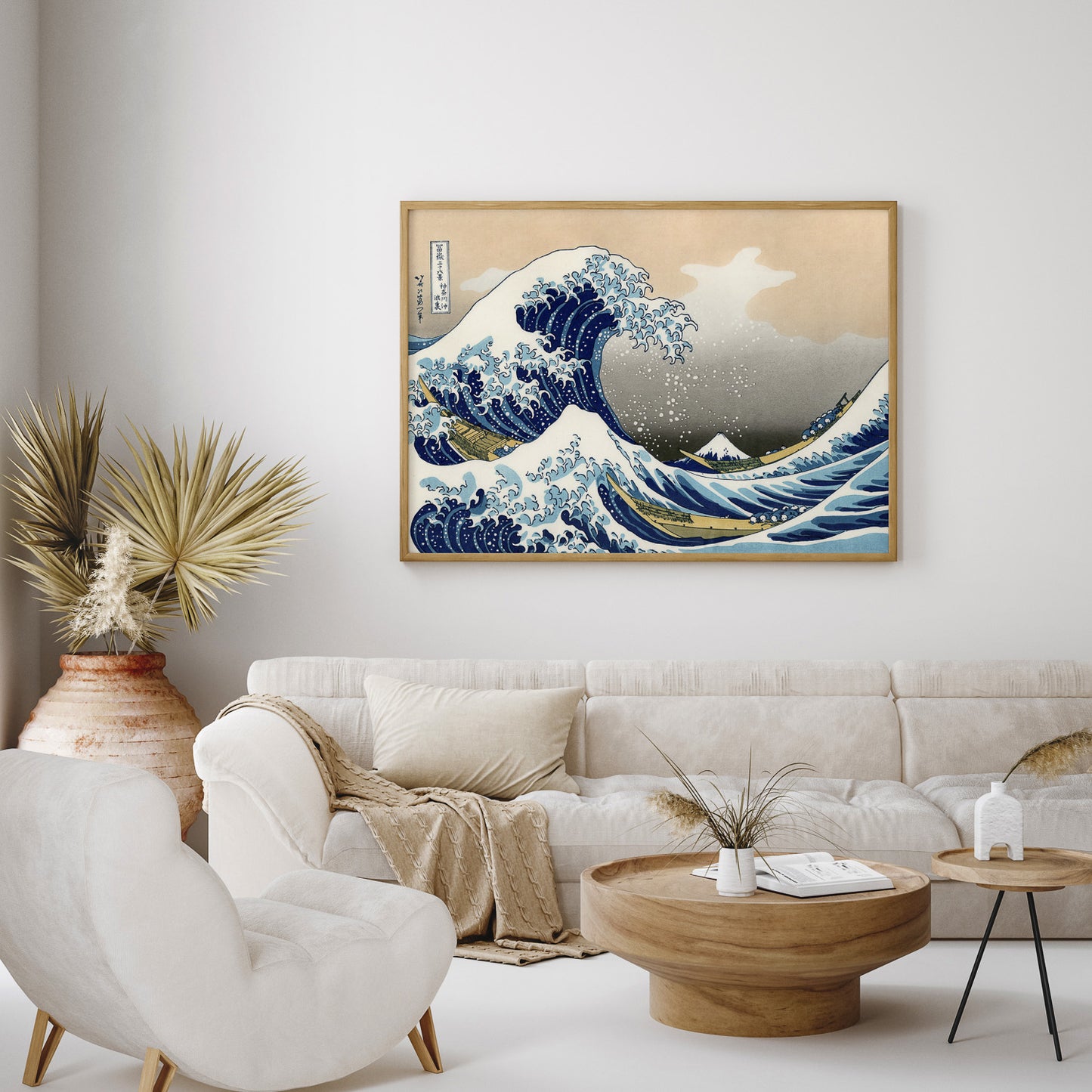 Tavla med The Great Wave off Kanagawa poster – Katsushika Hokusai – Japansk konst